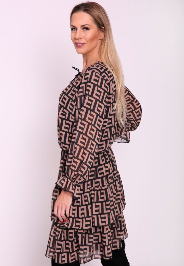 Velmi sexy ženské šaty s volánky