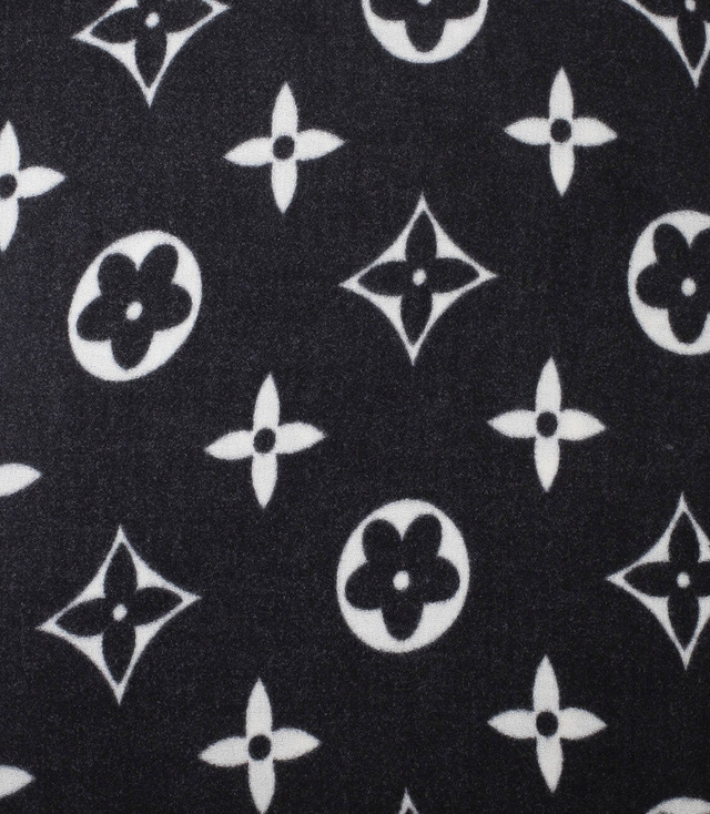 Měkká šála široká květinová šála