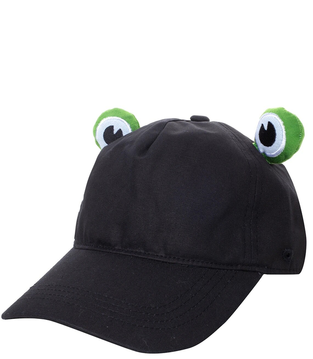 Baseballová čepice s brýlemi a žabíma očima