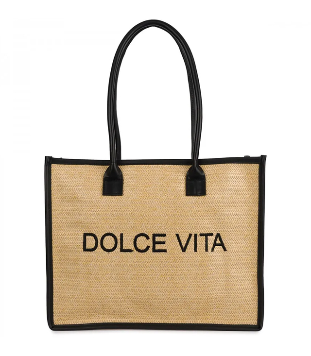 Plážová taška DOLCE VITA shopper basket for summer