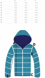 Dámská prošívaná jarní přechodová bunda LAURA