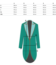 Dámský dlouhý kabát s kožešinovým límcem DIVA