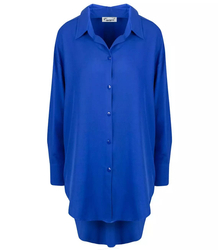 Dlouhá volná tunika BASIC Plus Size