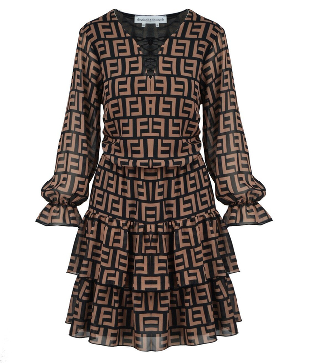 Velmi sexy ženské šaty s volánky