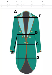 Asymetrický péřový kabát s vestou zimní
