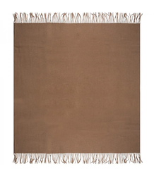 Jednobarevná šála s třásněmi GRACE