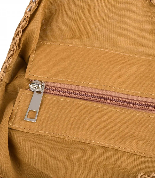 Dámská plážová taška boho openwork pro letní košík shopper