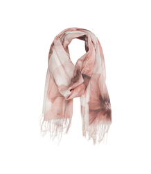 Dámská šála s květinovým vzorem 180x70