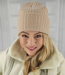 Unisex čepice Universal Beanie, žebrovaný úplet