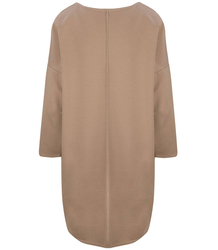 Rovné mikinové šaty s páskou