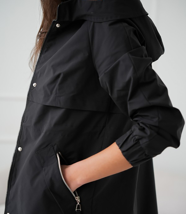 Dámský přechodný kabát parka WIKTORIA