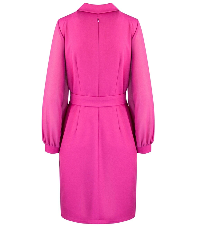 Elegantní námořnické šaty Pásek v pase Zlaté knoflíky ARIEL