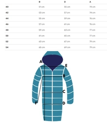 Dámská přechodná zateplená bunda Elegant Hood Na podzim MAGDA