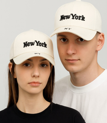 Baseballová čepice NEW YORK UNISEX s ozdobnou nášivkou