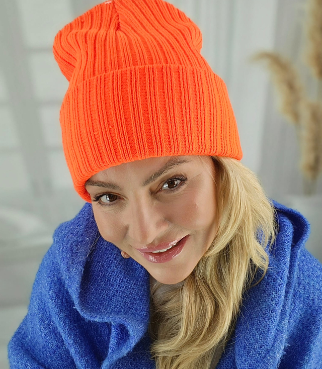 Unisex čepice Universal Beanie, žebrovaný úplet