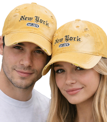 Baseballová čepice NEW YORK UNISEX s ozdobnou nášivkou