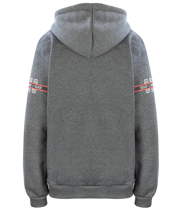 Hřejivá pánská mikina CONFIDENT s kapucí nadměrné velikosti