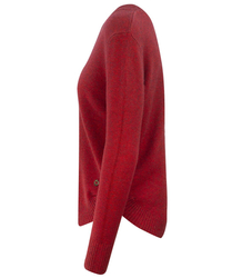 Klasický hladký teplý svetr SEREK