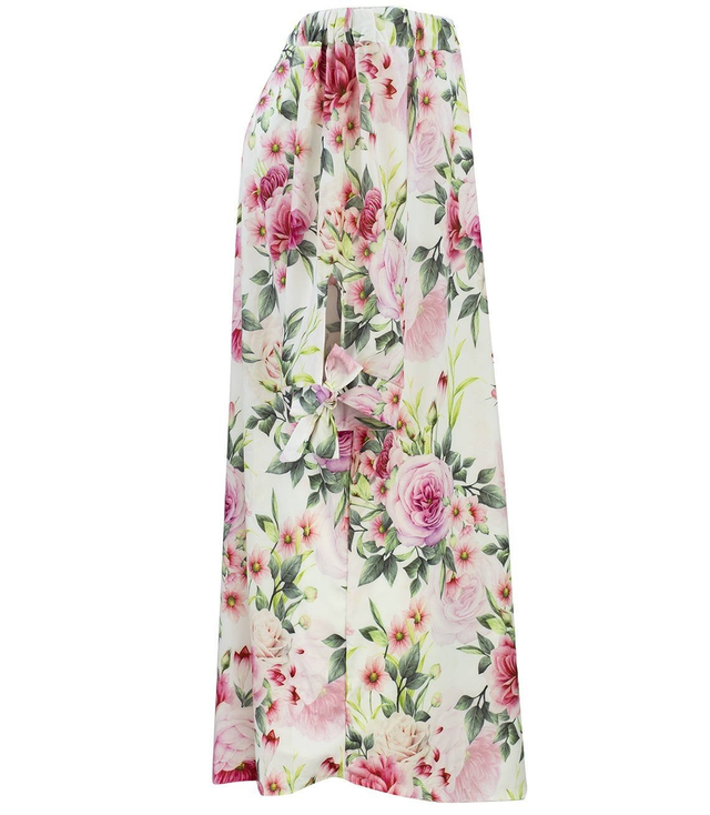 Mini květinové tunikové šaty krásné