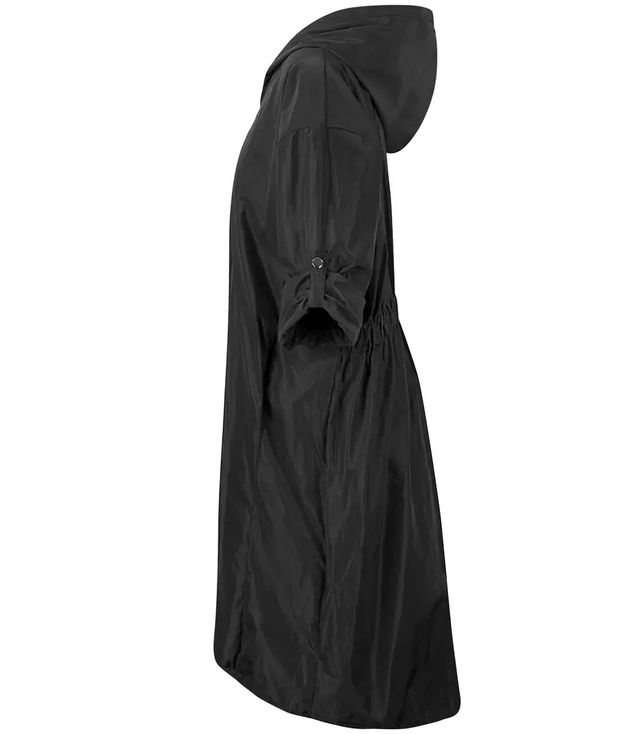 Bunda parka kabát kapuce módní střih