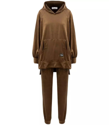 Teplákové kalhoty mikina klokanka s kapucí