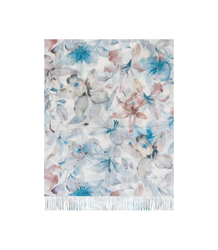 Dámská šála s květinovým vzorem 180x70