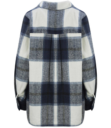 Košile Módní kostkovaná bunda