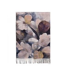 Šál střapec teplý květinový měkký hladký 180x70 cm