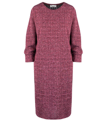 Rovný střih midi šatů Rovný střih Dámské šaty MELANIA