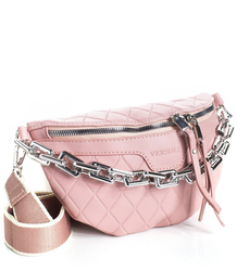 Prošívaná ledvinová taška Crossbody bag