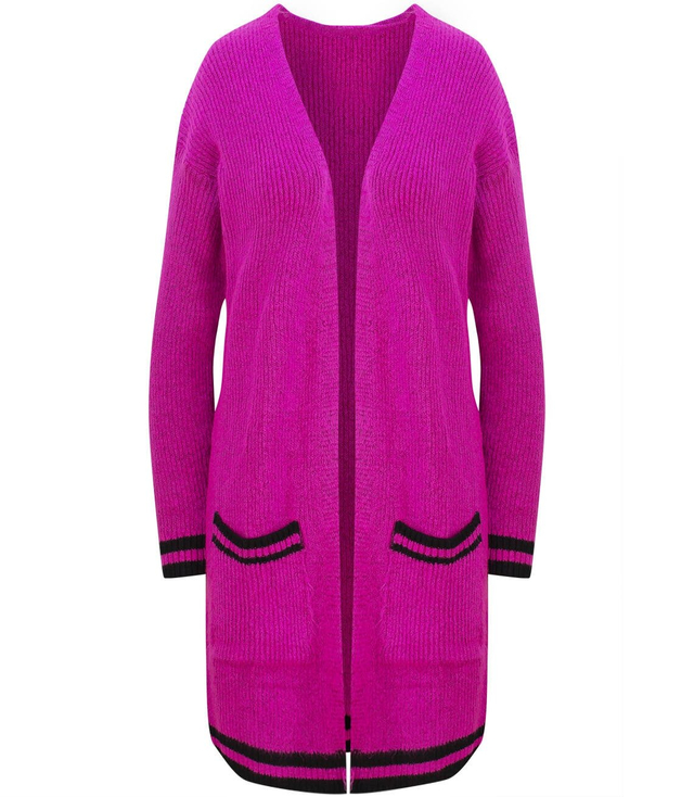 klasický měkký dlouhý svetr teplé