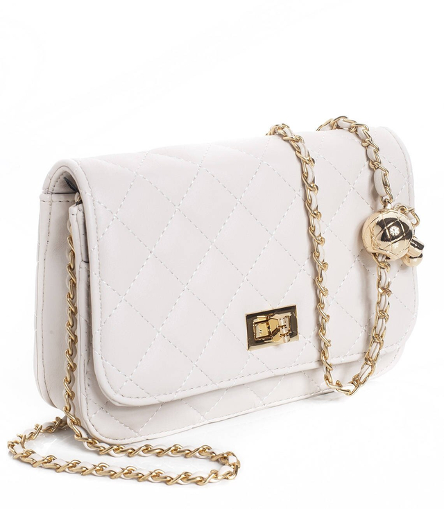 Prošívaná taška s klopou vyztužená 3 BARVY