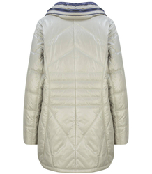 Prošívaný kabát COAT Dlouhá přechodová bunda