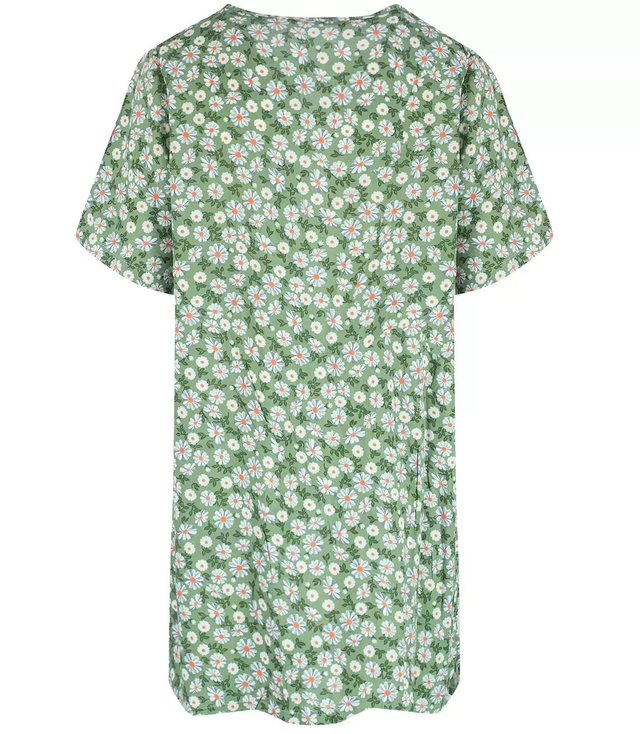 Letní šaty volná tunika barevné vzory NINA