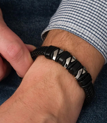 Pánské náramky ideální pro dárek pletené