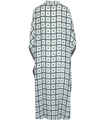 Dlouhé etnické šaty BAT s barevnými vzory, hedvábí NOVENTA