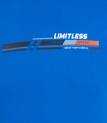 Pánské tričko s krátkým rukávem a sportovním potiskem