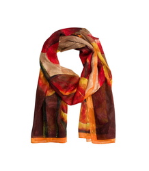 Dámský vzorovaný šátek 70x180