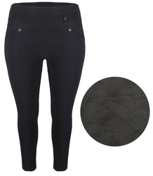 Zateplené legíny Kalhoty PLUS SIZE