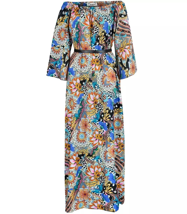 Maxi dlouhé španělské šaty BOHO HIPPIE