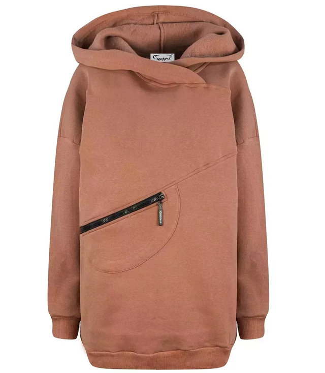 Teplá unisex bavlněná mikina BASIC s kapsou