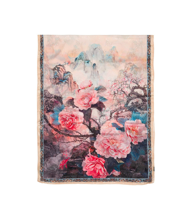 Dámský vzorovaný šátek 70x180