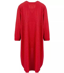 Košile Oversize tunika delší v zadní části