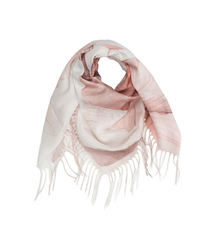 Dámský šátek s květinovým vzorem 100x100