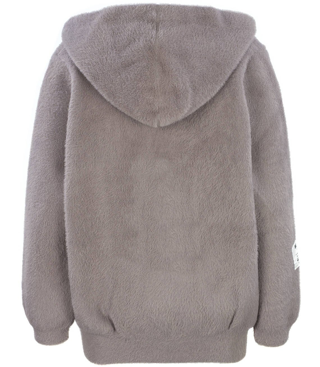 BOMBERKA krátká bunda Uzlová kapuce ALPAKA