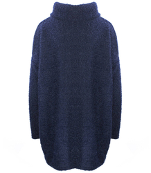 Volný svetr s rolákem nadýchaný teplý GOLF