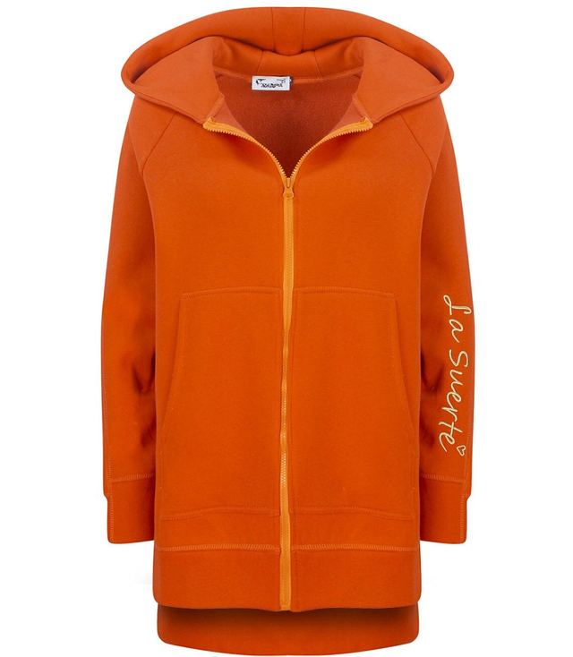 Teplá silná BLUZA s rozparkem