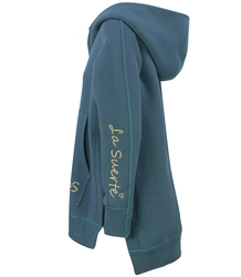 Teplá silná BLUZA s rozparkem