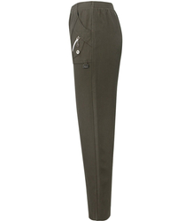 Pohodlné kalhoty s elastickým pasem zimní