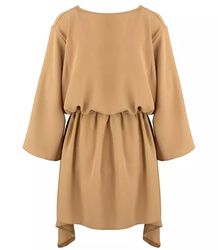 Krásné volné asymetrické minišaty